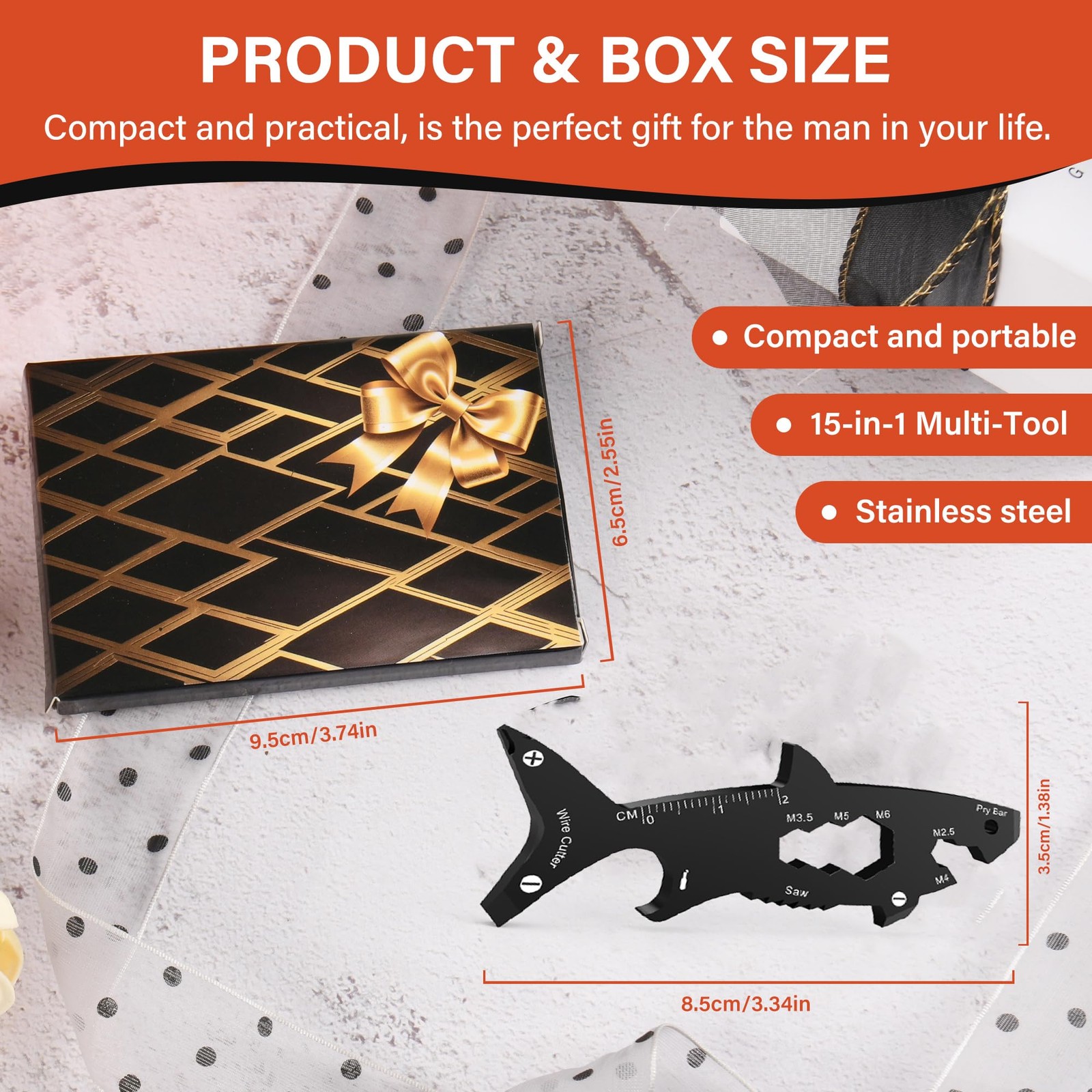 Funny Shark Gifts for Men – Cool Graduation Gift for Him, Unique Fathers Day …
