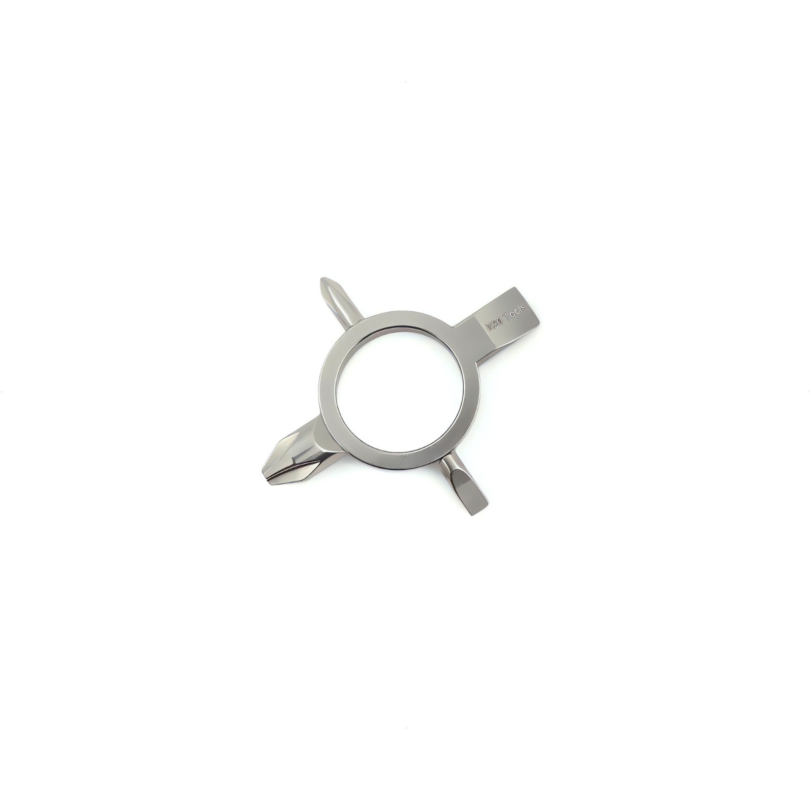 Keychain Screwdriver Tiny Bit with Phillips and Flat – Small Pocket EDC Tool #2