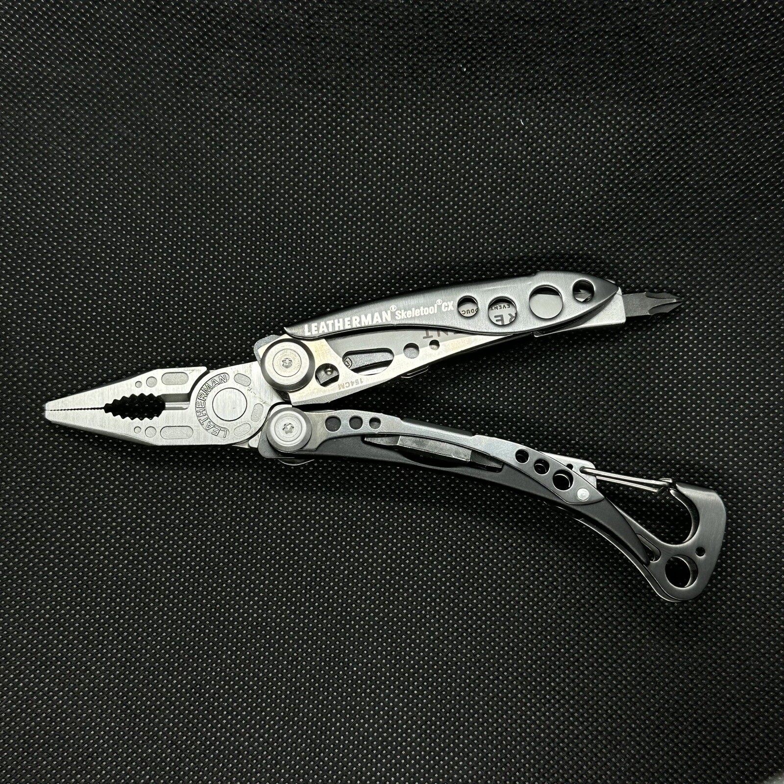 Crescent Productions Leatherman Skeletool CX, hunt, fish, camp, hike, EDC
