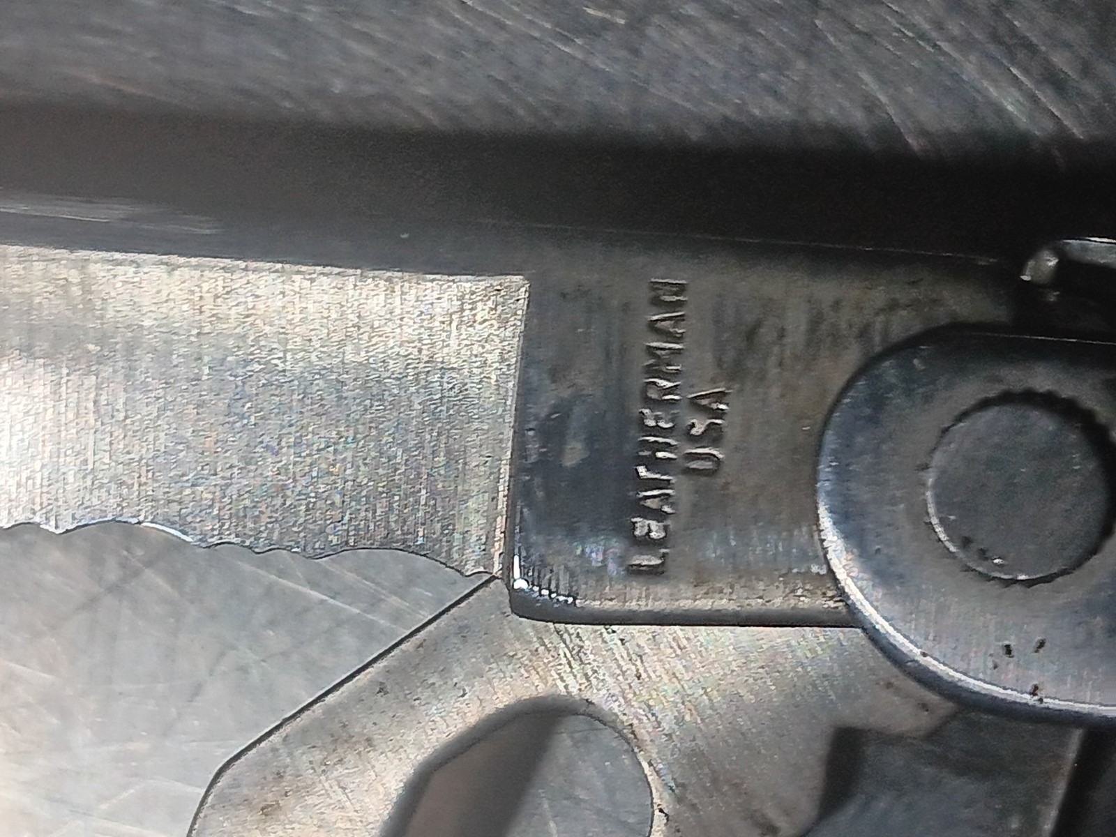 Leatherman Tool, USA ,with leather case