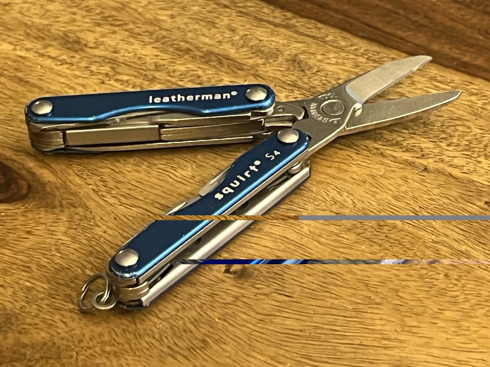 Retired Leatherman Squirt S4 Scissors Knife Solid! NICE! DISCONTINUED