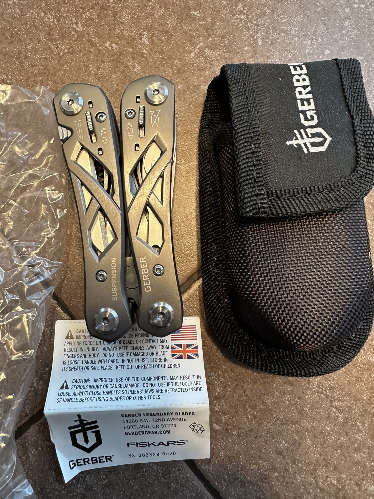 Gerber Suspension Multi Tool Model 22-01471 New with case