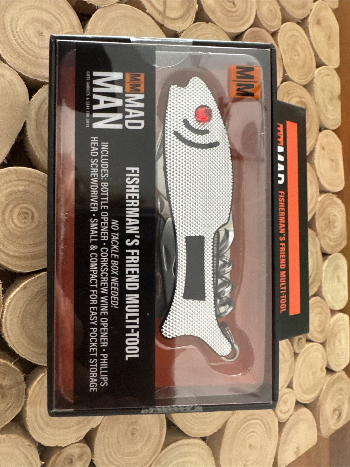 MAD MAN Fisherman’s Friend Multi-Function Pocket Tool Father’s Day Gift #7139-41