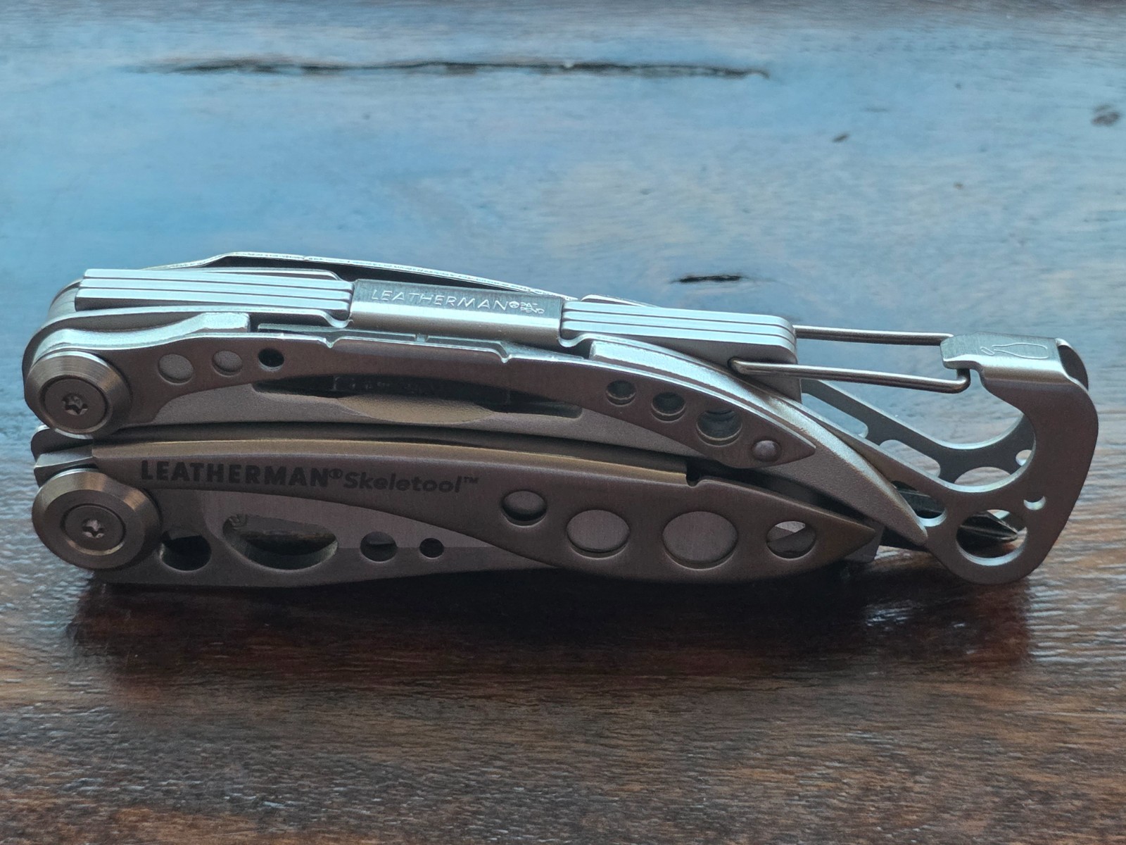 🛠️🇺🇸 Leatherman Skeletool • USA Made • Lightweight EDC • 420HC • Pocket Clip