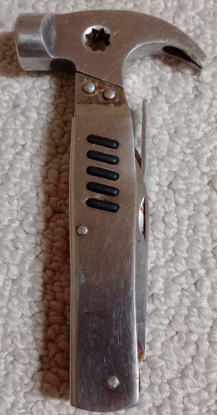 Silver 5.5″ Tall Stainless Steel Multi-Tool 23