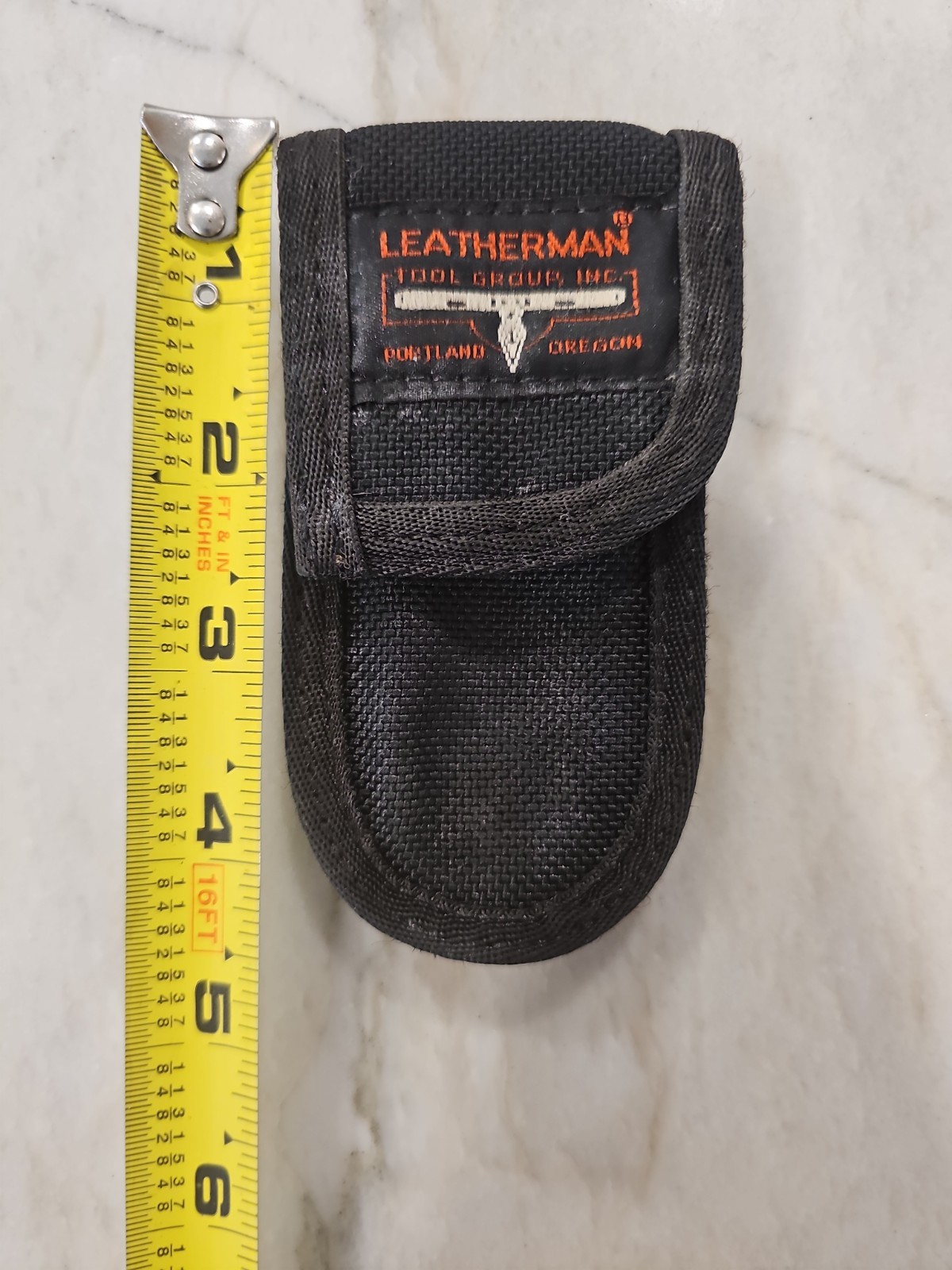 Vintage Leatherman Tool Group Portland Oregan Black Fabric Sheath