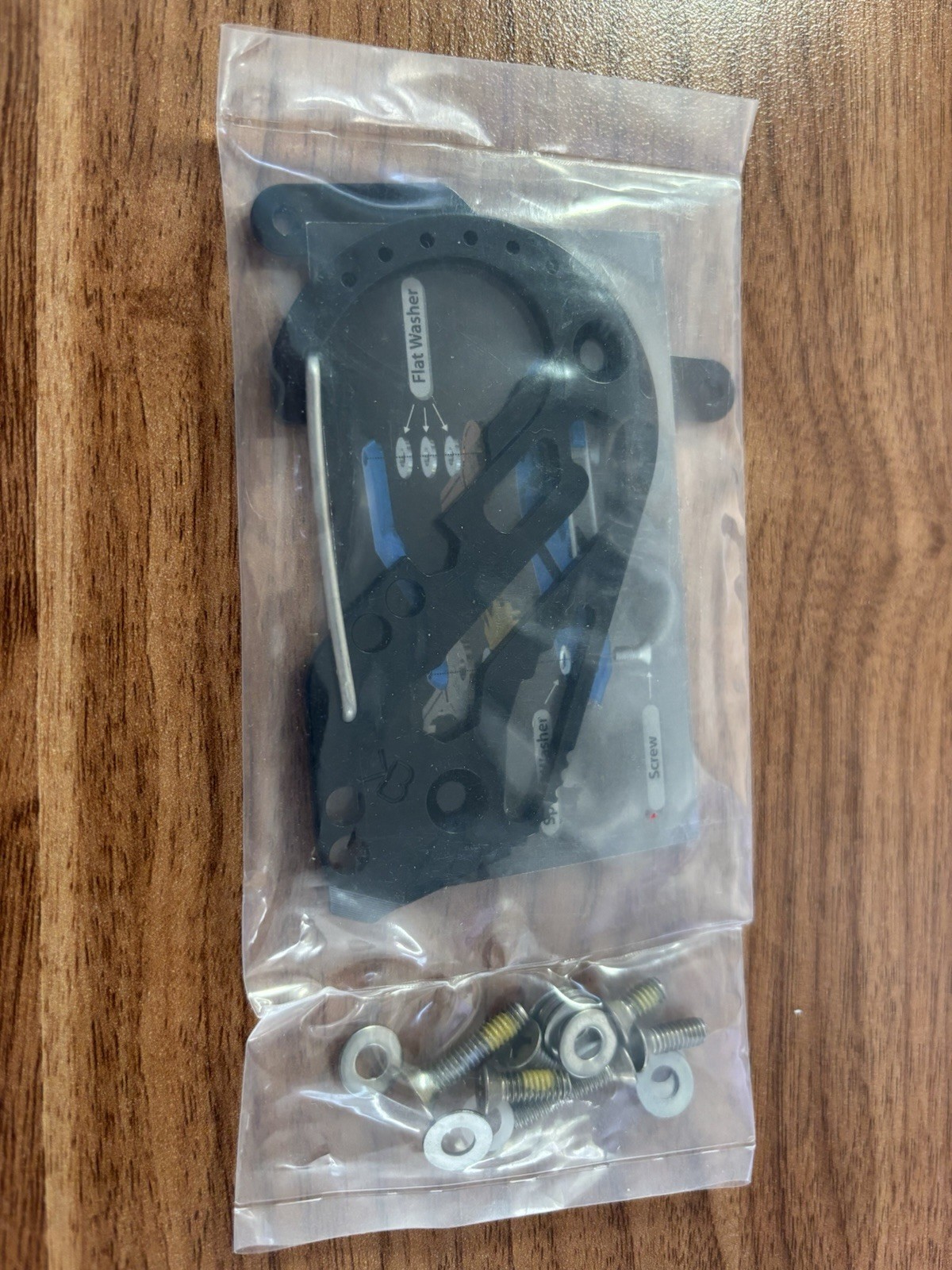 Fortius Arms KeyBiner Carabiner/Keychain/Multitool, Aluminum Black, Key Storage