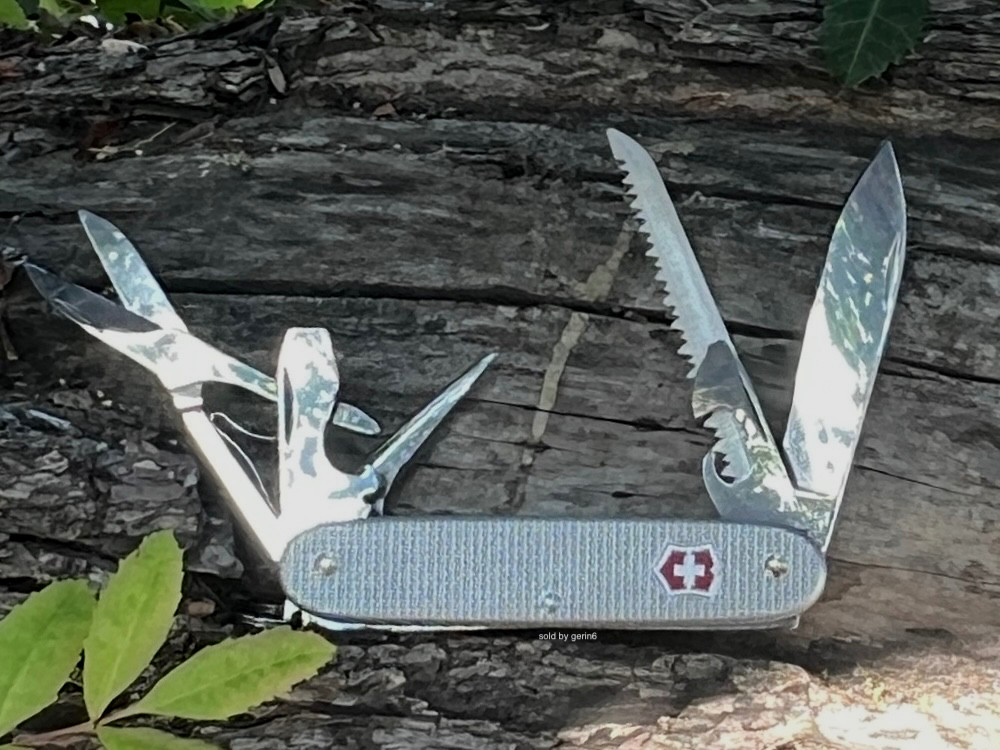 Swiss Army Knife, Farmer X Silver Alox, Victorinox 0.8271.26, New In Box