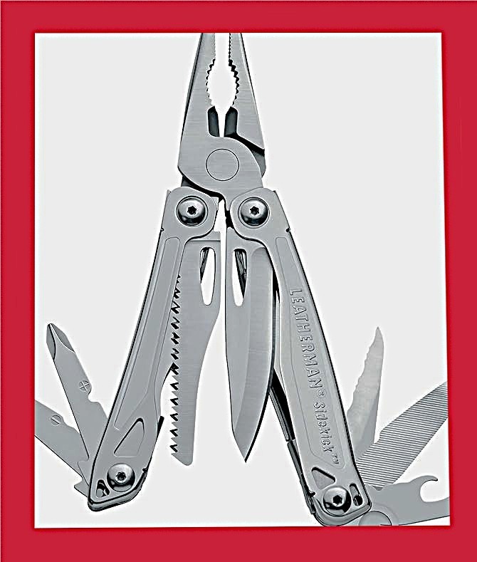 LEATHERMAN SIDEKICK – STAINLESS – MULTIPURPOSE PLIERS – 14 TOOLS – BrandNew 2025