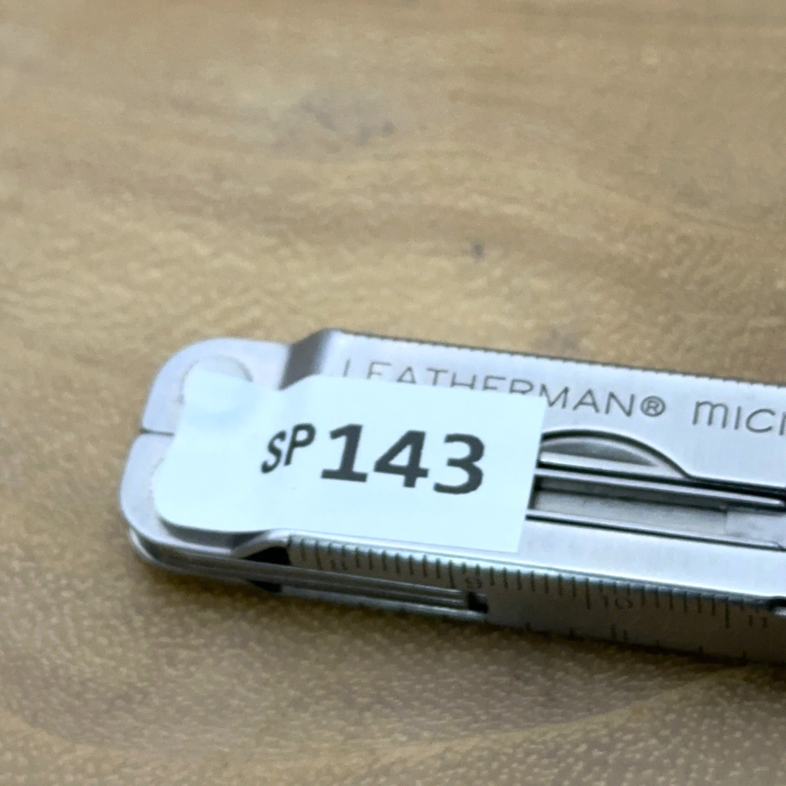 1 Leatherman Micra Stainless Mini Multitool Knife, Stainless Dated 06/97 *READ*