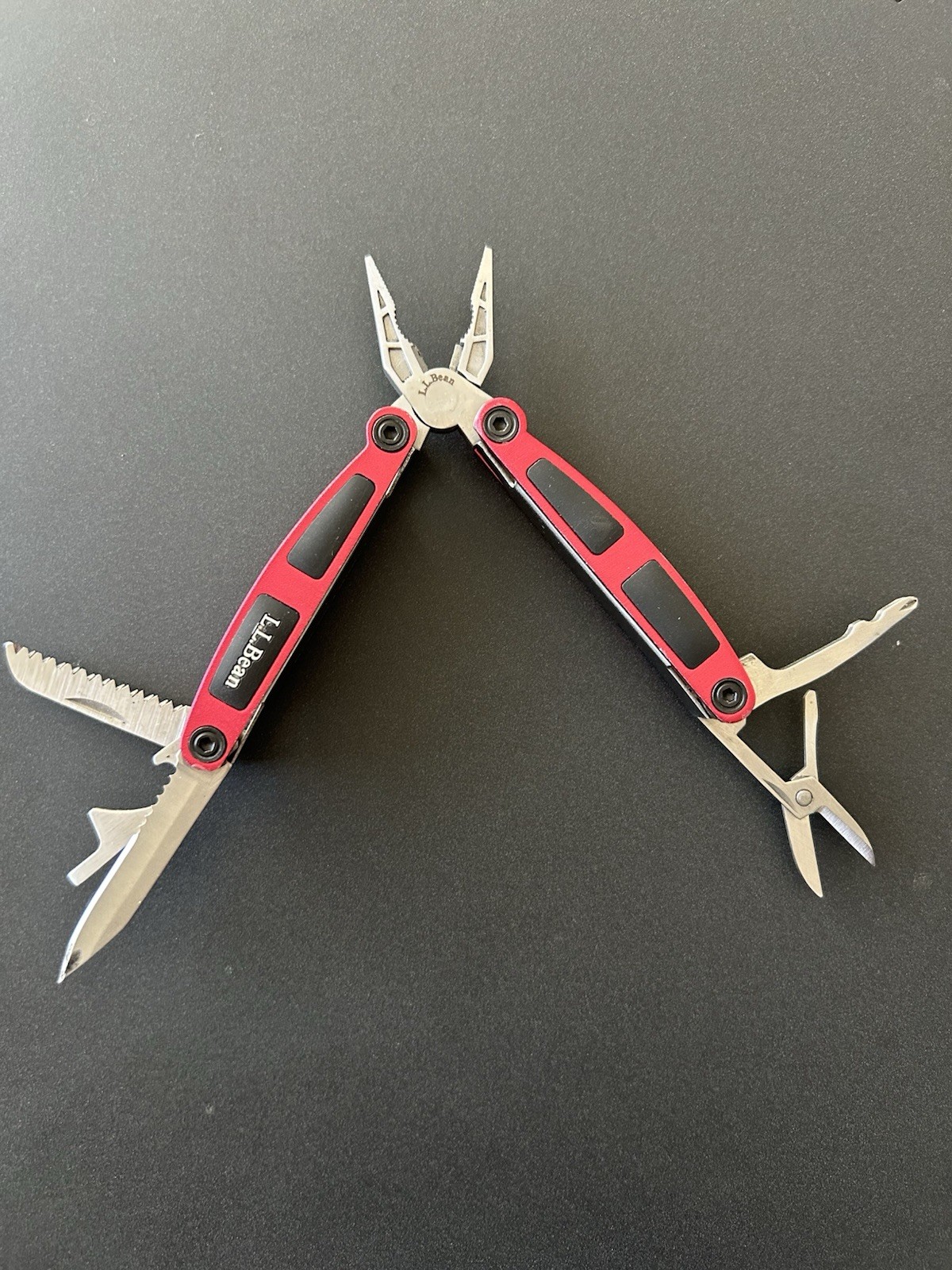 L.L. Bean pocket tool, red