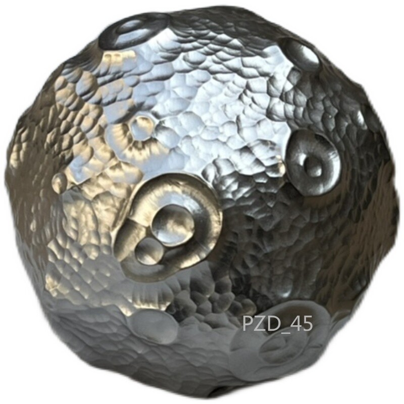 EDC Pure Titanium Solid Meteorite Hand Ball Collectible Fingertip Toys
