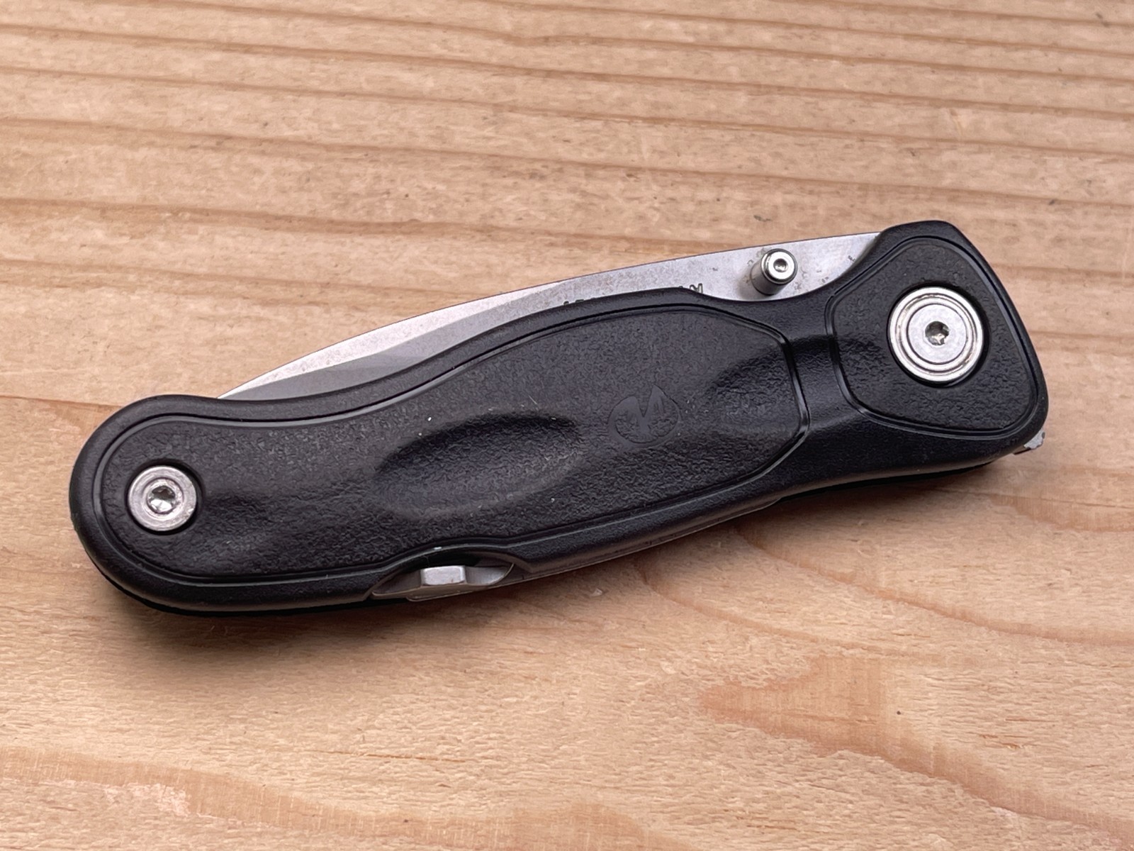 Leatherman E301 Satin Combo Edge w/Bottle Opener Clip Folding Pocket Knife
