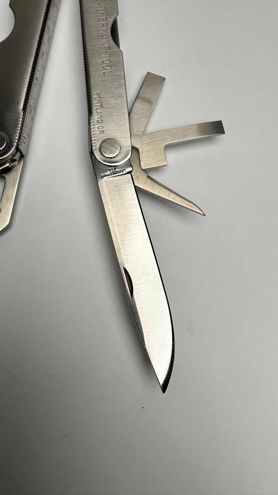 Leatherman Multi Tool Vintage 1997 Stainless Steel USA Made Pocket Survival EDC