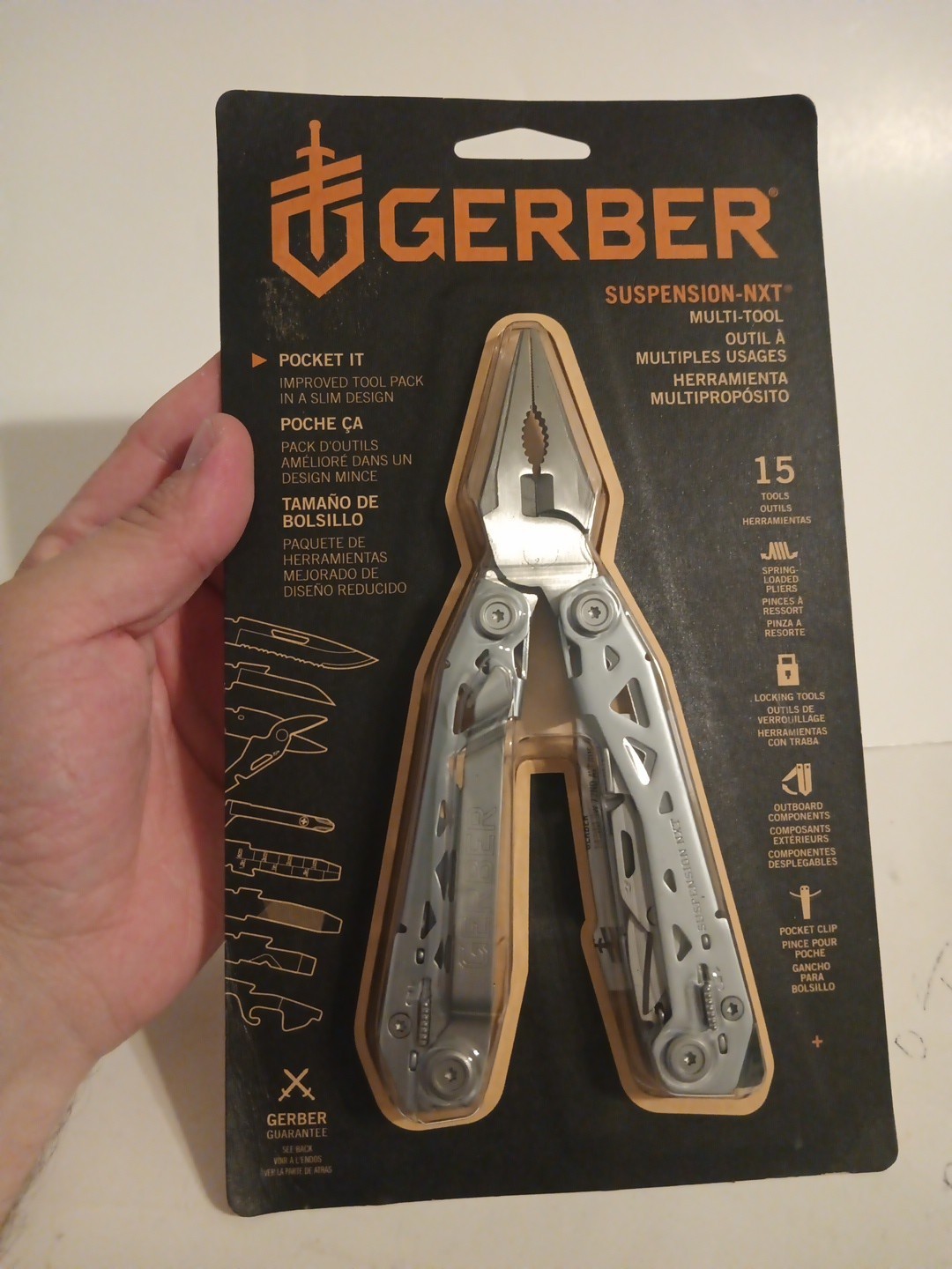 GERBER SUSPENSION NXT STAINLESS STEEL MULTI TOOL 15 TOOLS IN 1-BRAND NEW SEALED