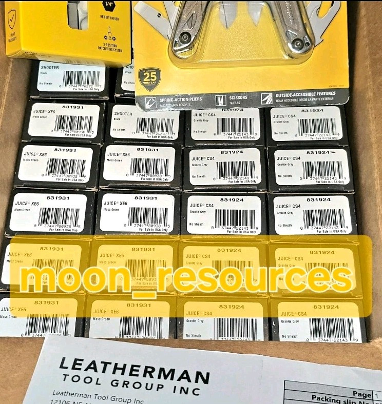 NEW Leatherman Juice CS4 Multi Tool | Granite Gray | 831924