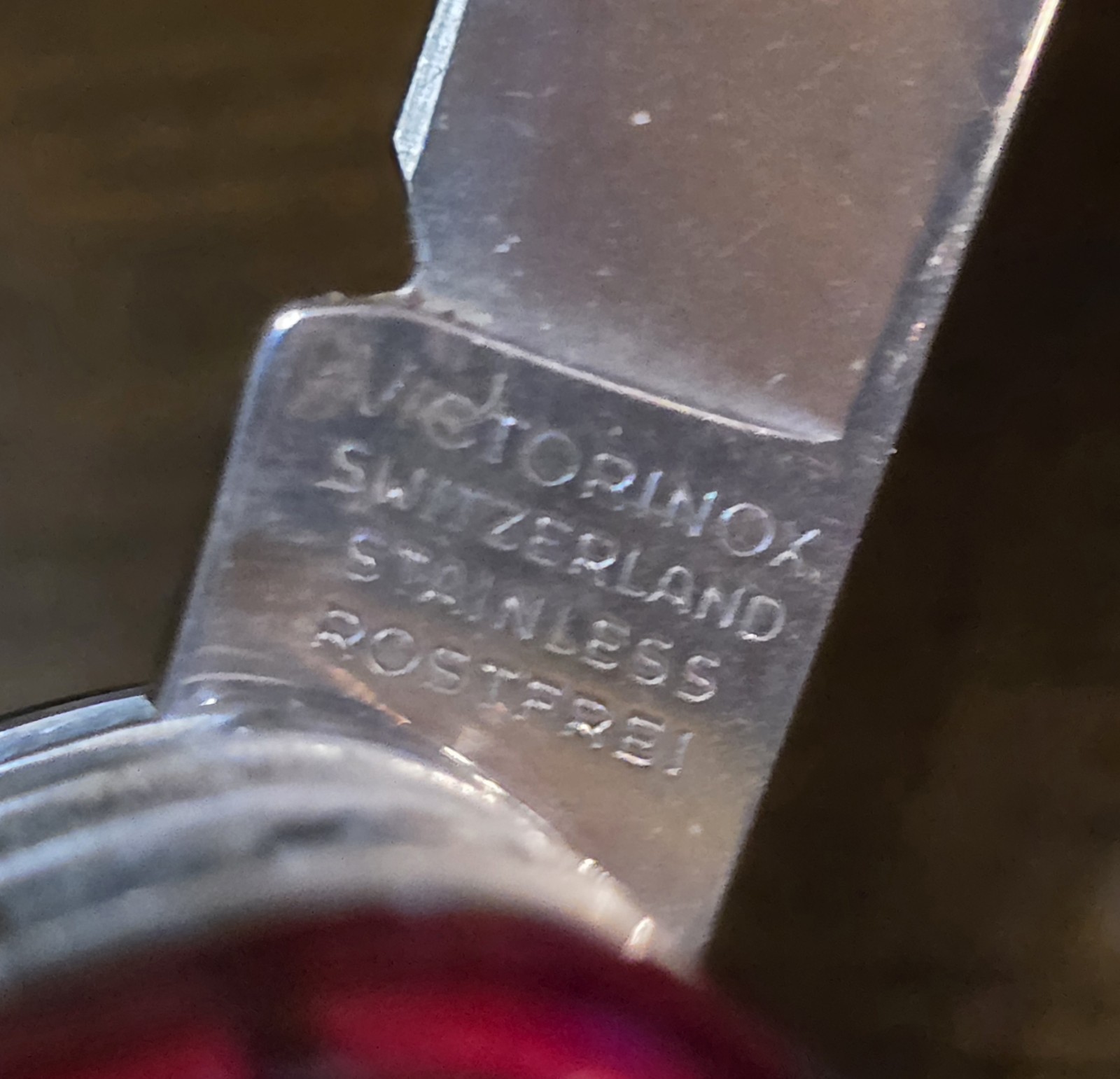 9″ Victorinox CyberTool Lite Ruby Red Swiss Army Knife 91mm 24 Tool Rare Used