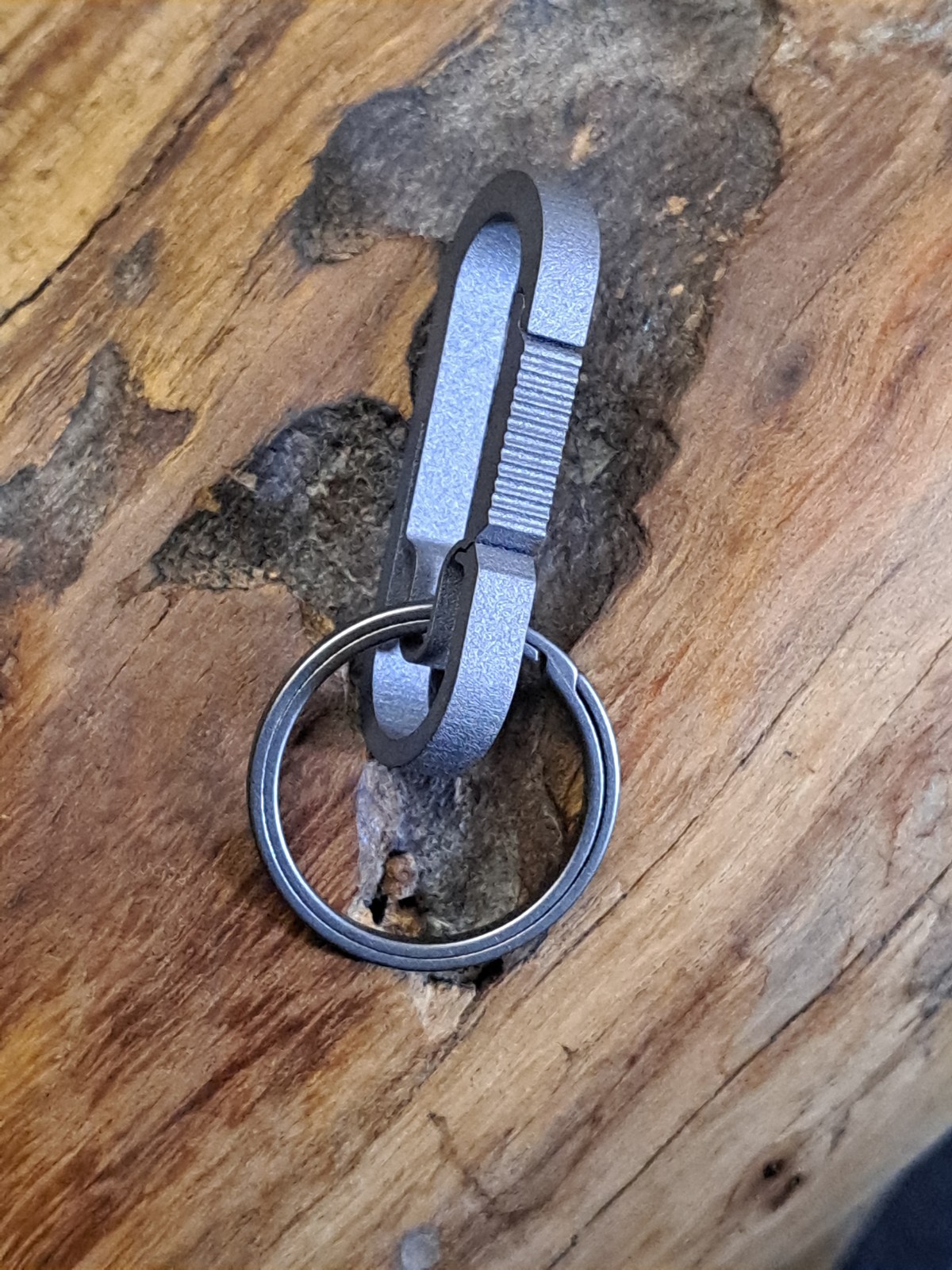 Pro Series Super Mini EDC Titanium Carabiner Keychain