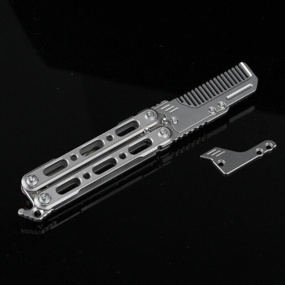 EDC Titanium Alloy Comb Utility Opener Portable Outdoor Multi-funtion Tool
