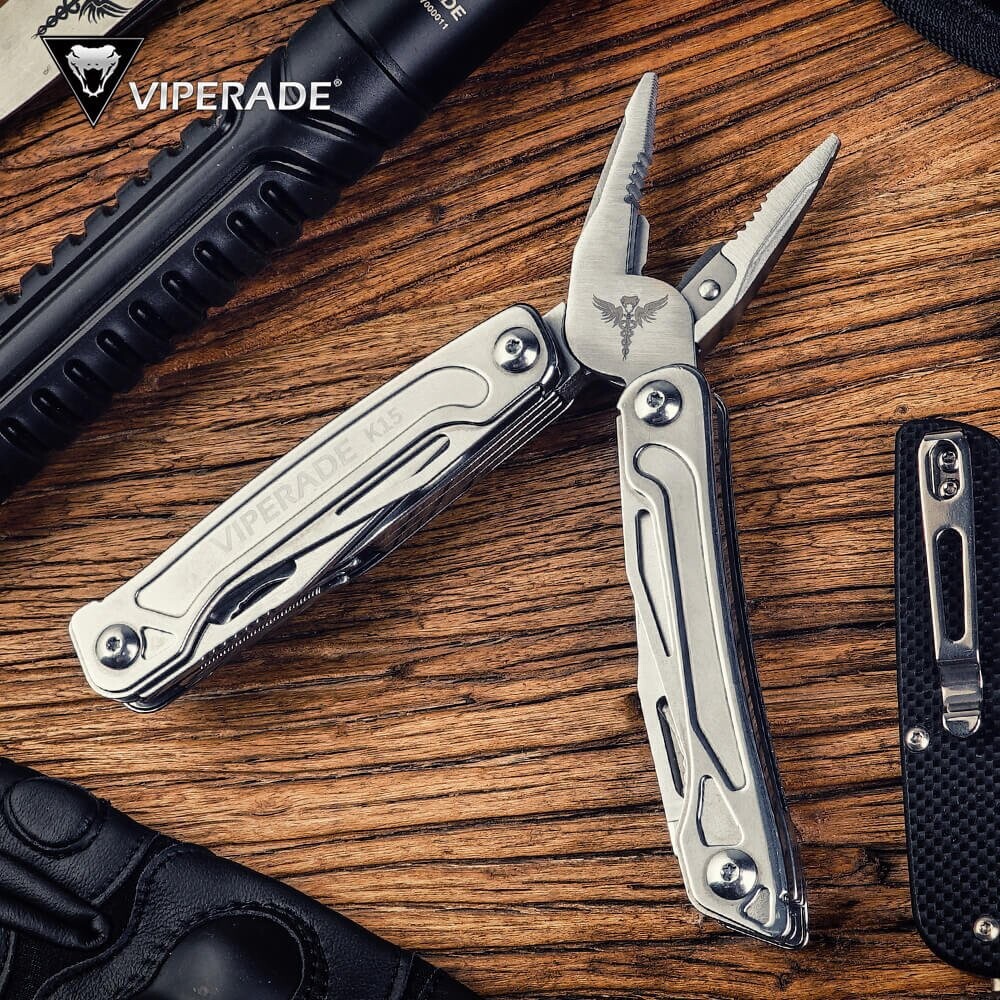 VIPERADE K15 multi-function tool pliers outdoor survival folding knife