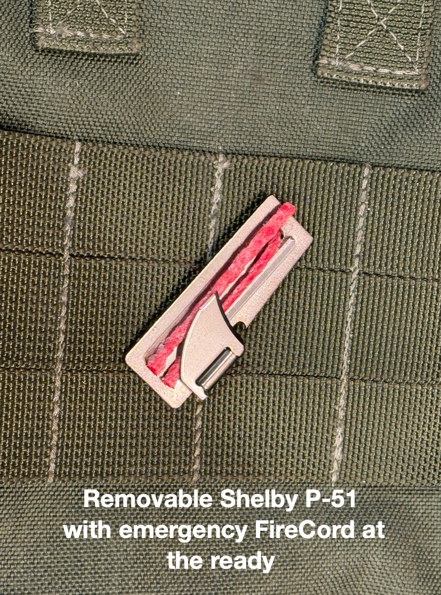 Paracord Survival Keychain — USA Made | Fire, Signal, Navigate & More