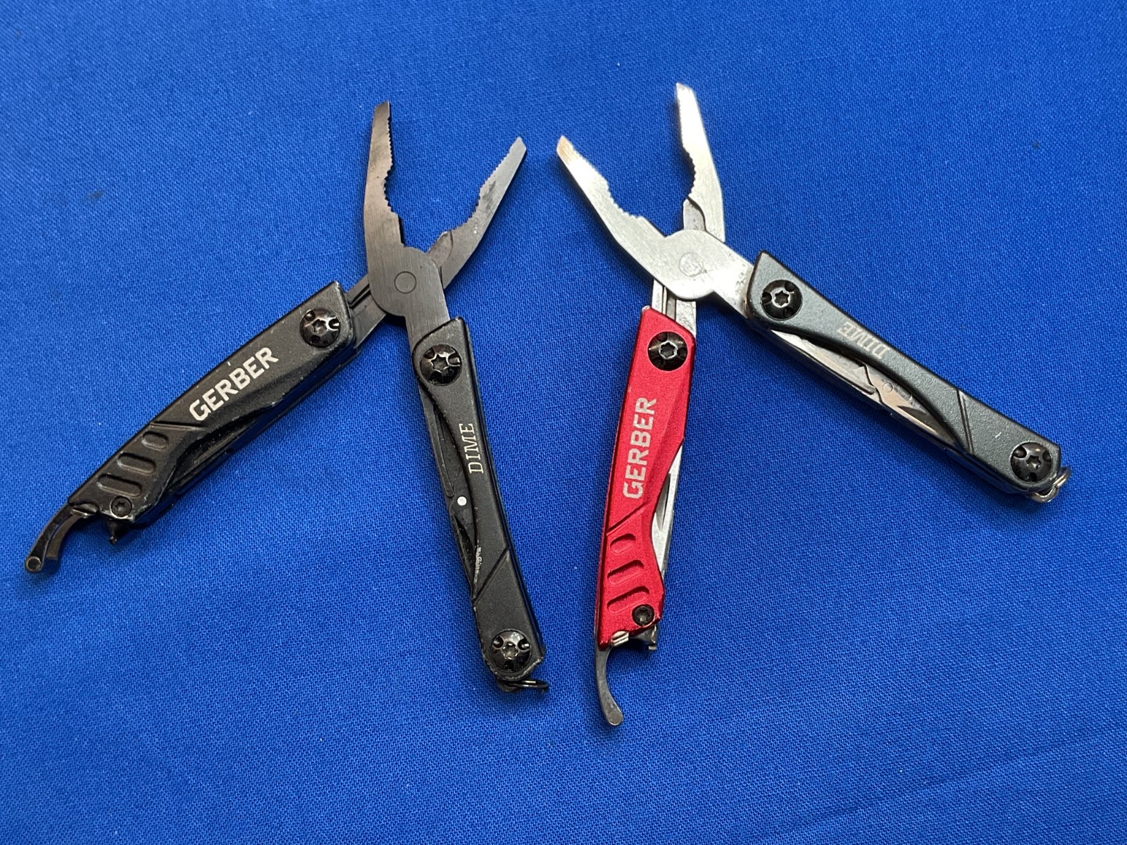 Gerber Dime Multi Tool Knife Pliers Lot of 2 Tools