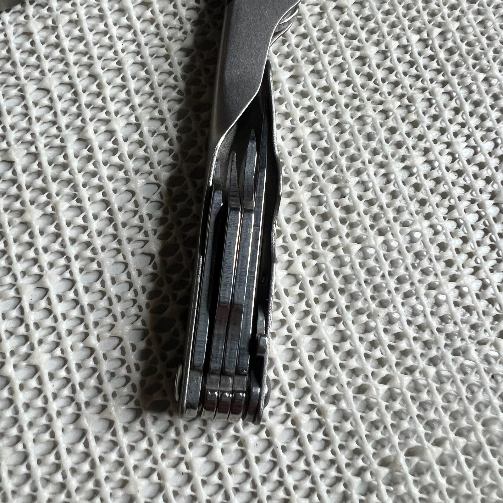 Schrade Tough Chip Multi Tool Pliers w/ Nylon Sheath Compact EDC Camping