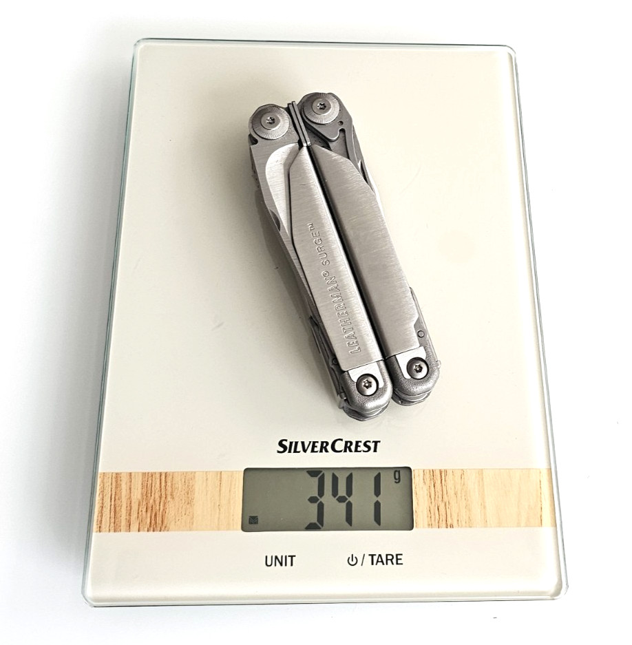Leatherman Surge Multitool Pocket Knife in Original Leather Sheath Sheath Mint 1st