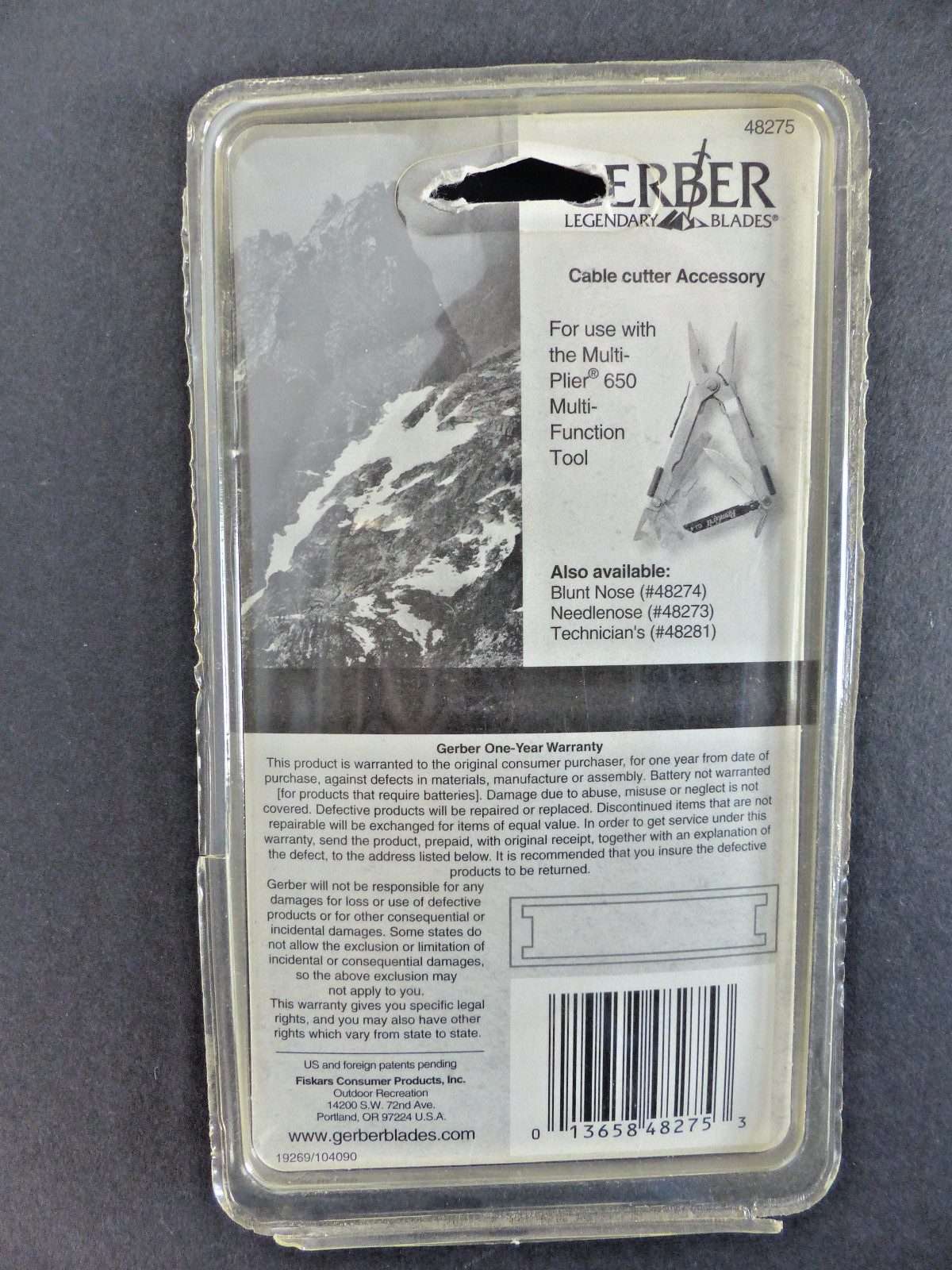 Gerber MP650 Cable Cutter Head 48275 For Multi-Plier 650
