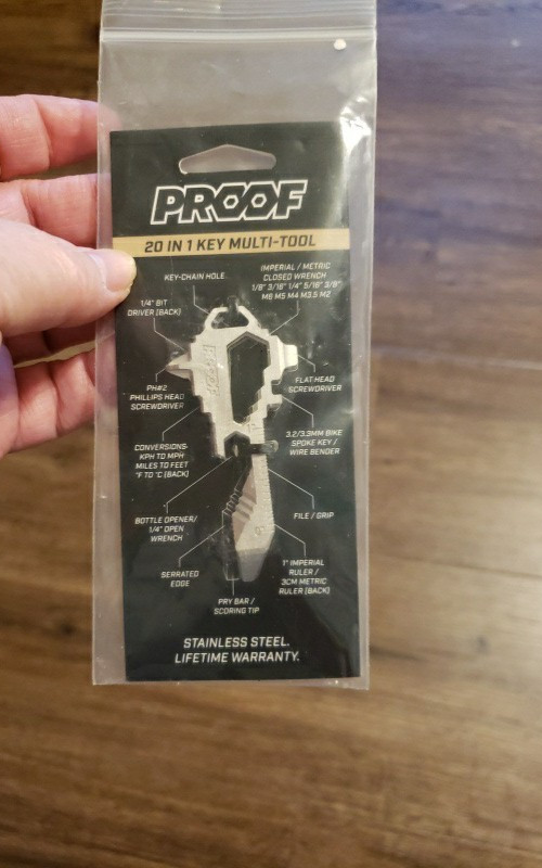 New Proof Multi 20n 1 Tool Key, Fast Free Ship