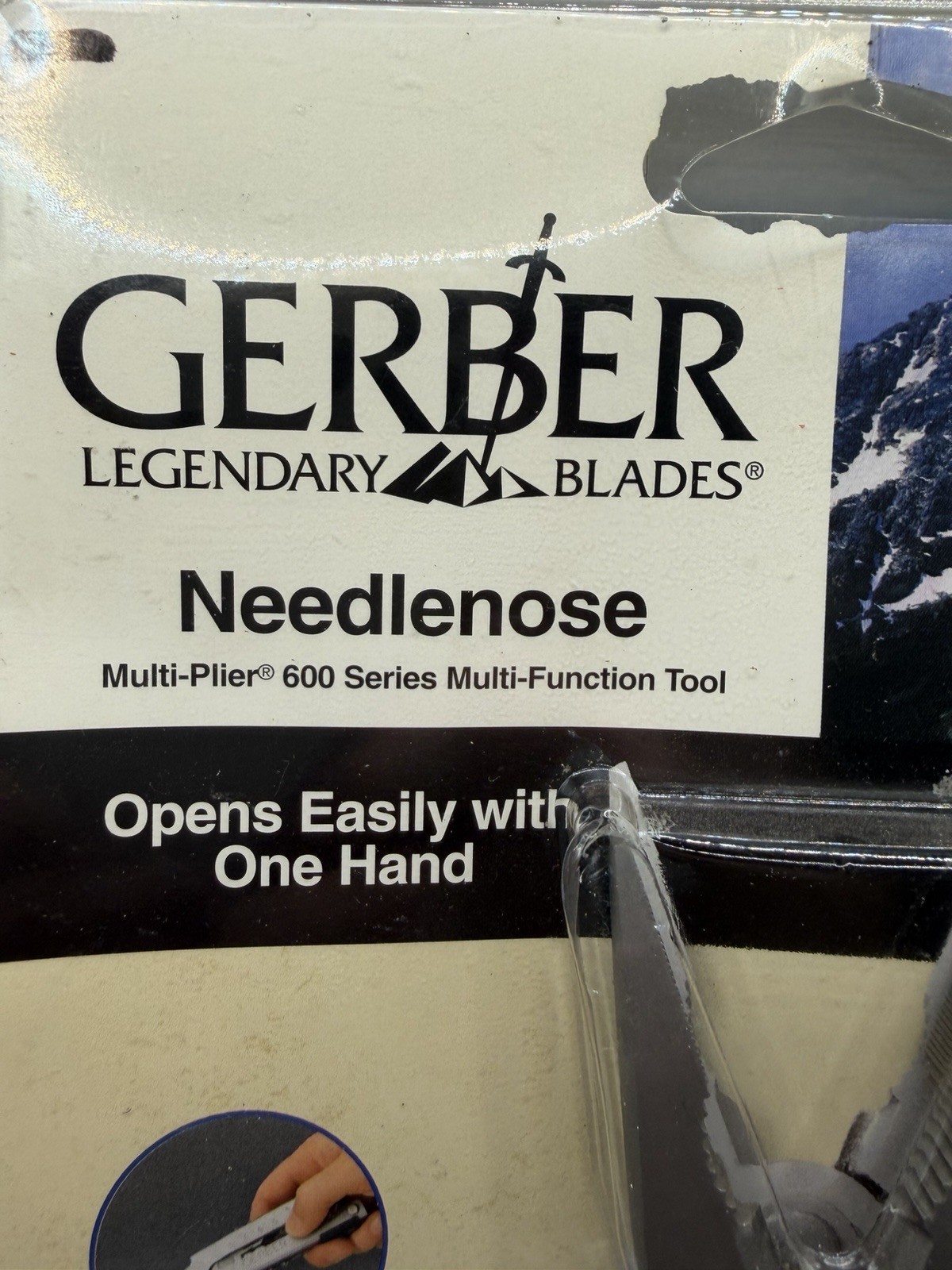 Gerber Needle Nose 600 Multi-Plier W/ Flashlight VTG Sealed New Old Stock Rare!!
