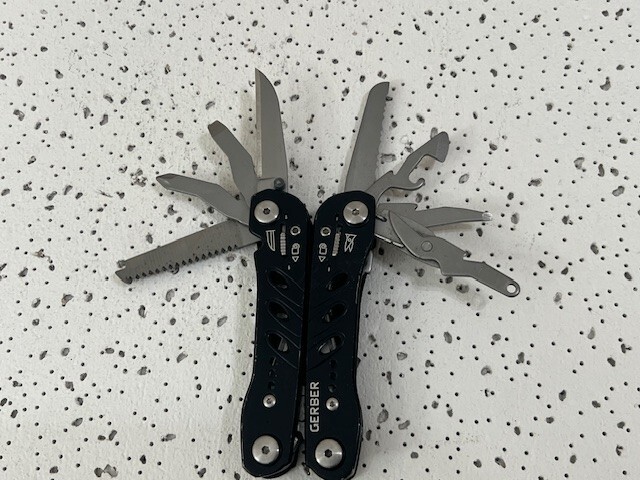 Gerber EVO Multi-Tool Discontinued Pliers Knife Saw Scissors Screwdriver Camping