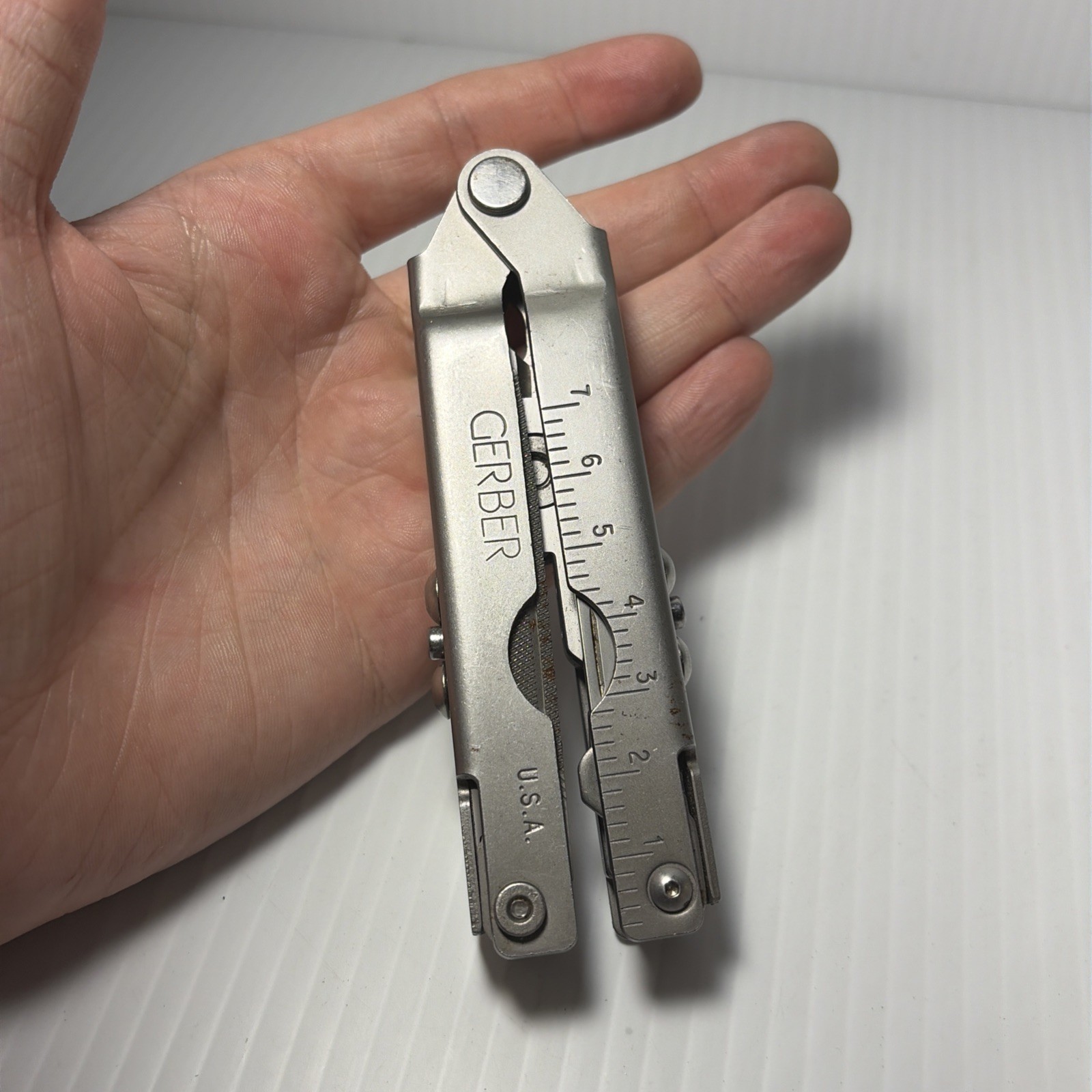 Vintage Original Early Gerber 55800 Multi-Plier Multi-Tool w/ Sheath USA