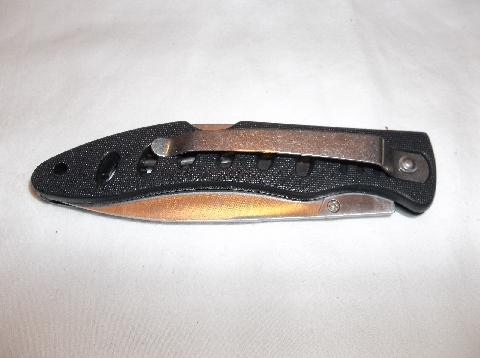 Frost Cutlery “Blue Tick Folder” 15-334B