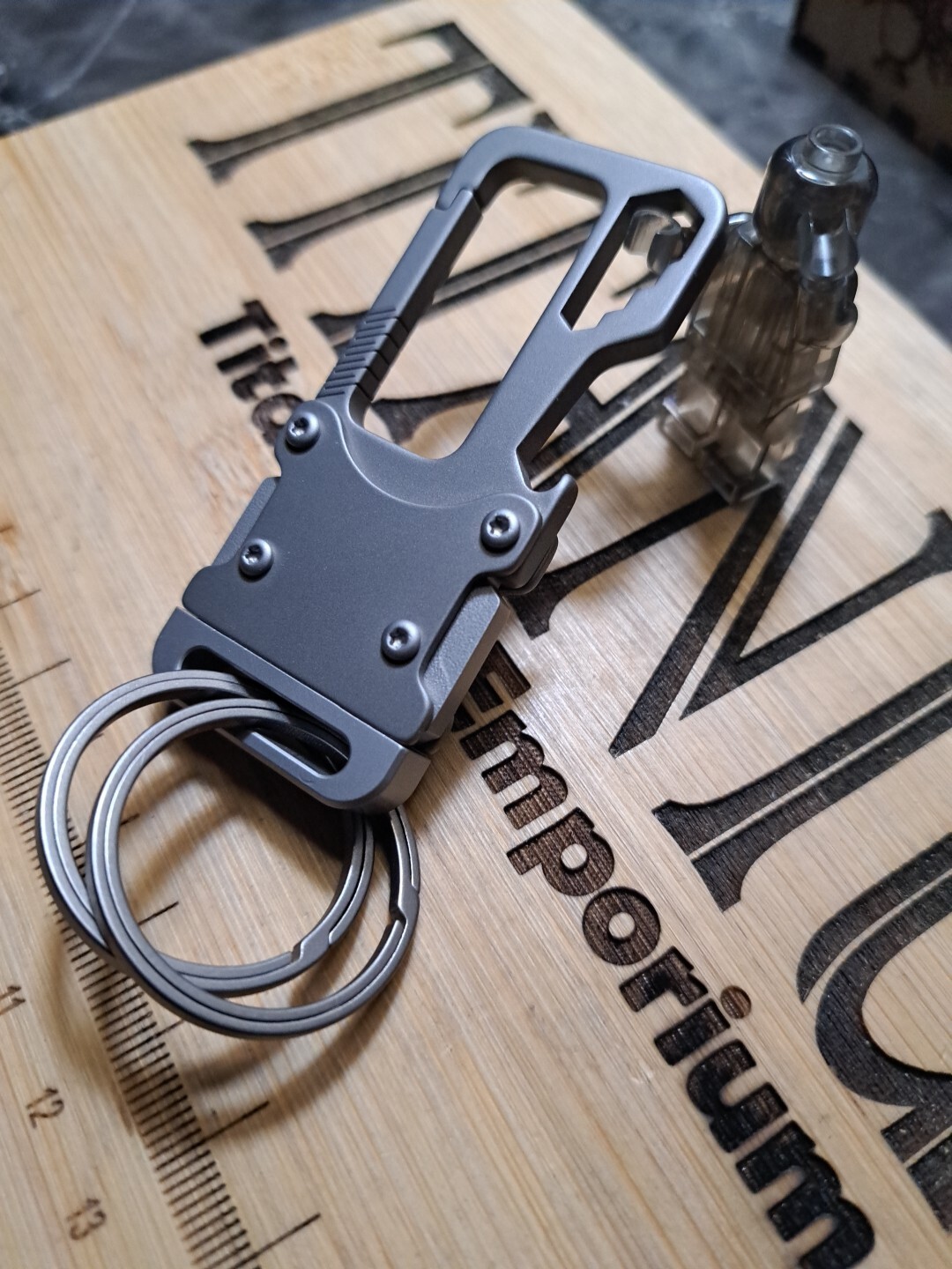 Titanium Alloy Carabiner Multi-Tool