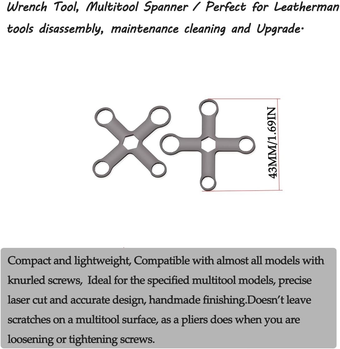Wrench Parse Tool Multitool Spanner For Leatherman Disassembly Maintenance № 1.2