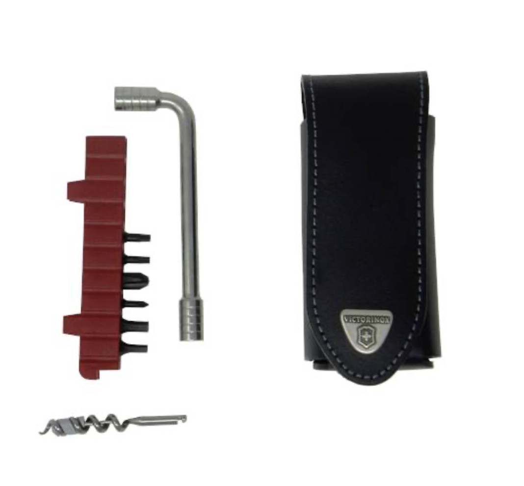 Victorinox Swiss Army Knife, Swisstool With Black Pouch 3.0338.L New In Box