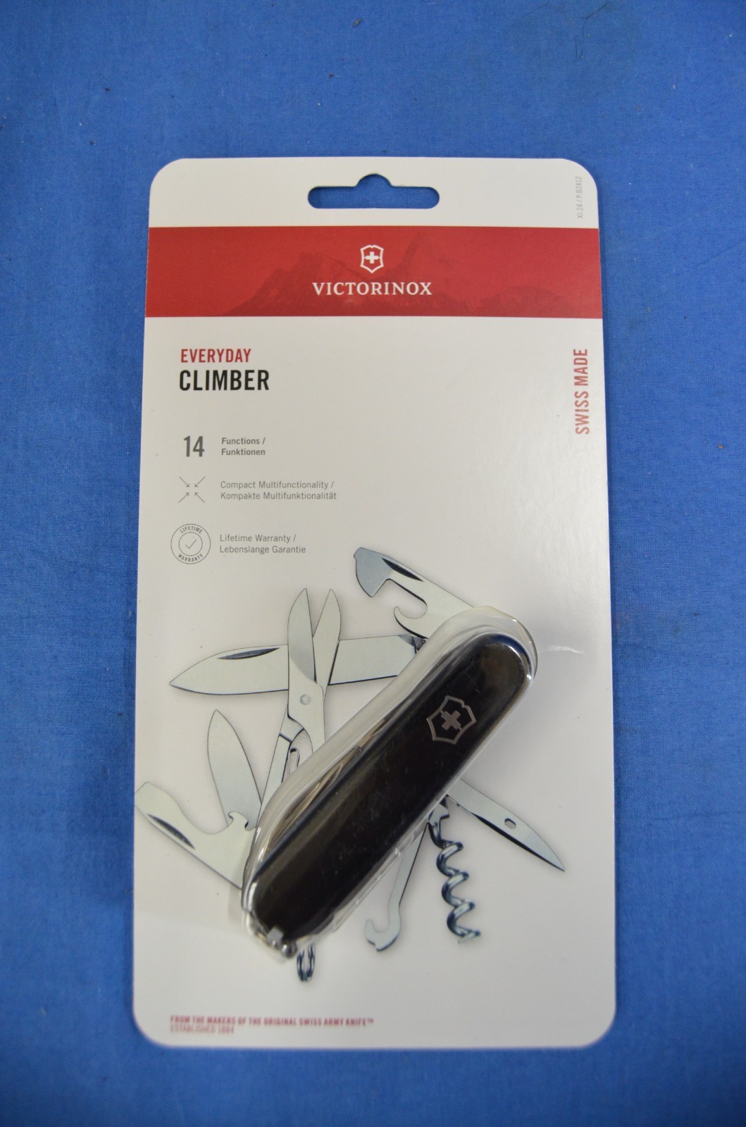 Victorinox Swiss Army Climber 14-Tool Multi-Tool Pocket Knife Black