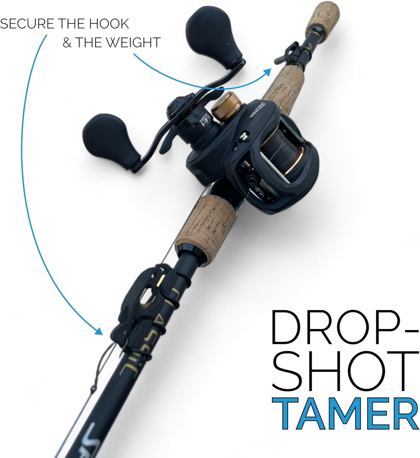 Multitool & Stow | Rod Mounted Line Cutter & Hook Keeper for Tackle Changes | Pr