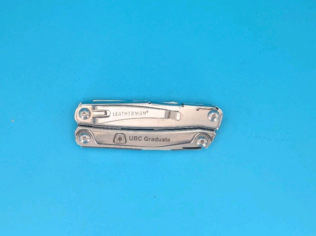 Leatherman Rev 3.8″ Multi-Tool, Stainless! *UBC GRADUATE*