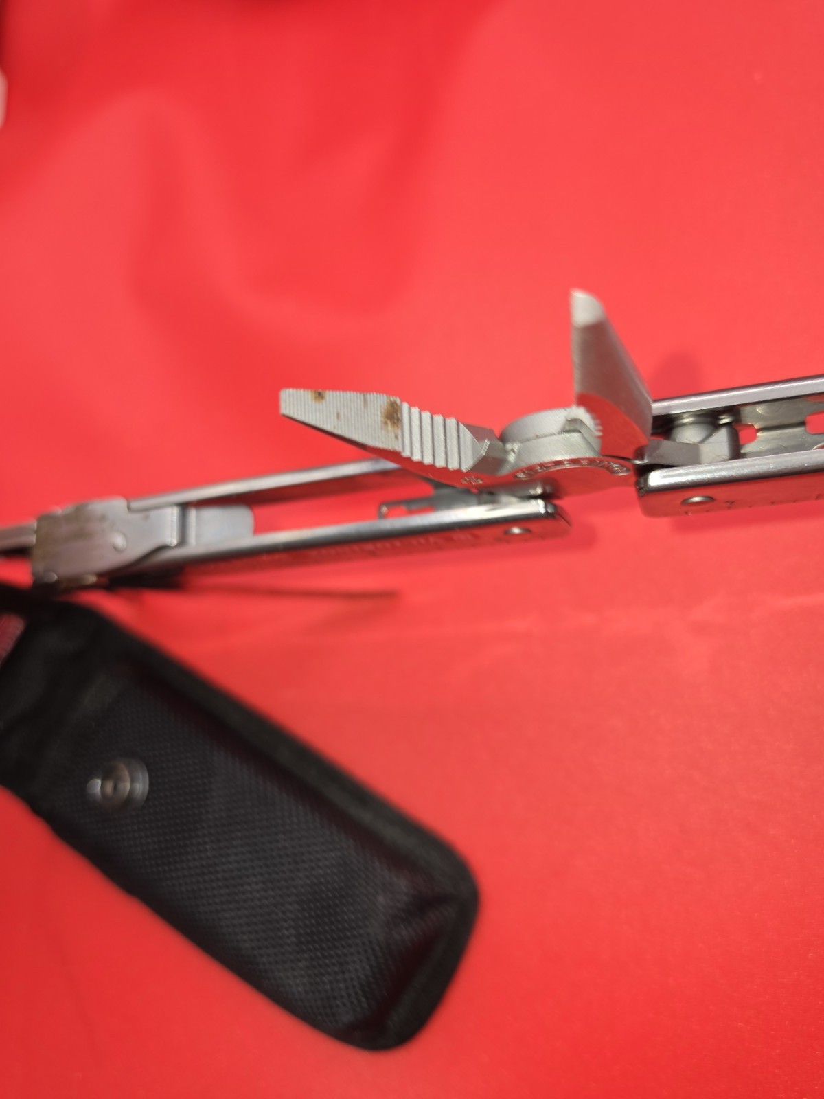Vintage Victorinox Swiss tool Swiss Army Knife Multi Tool! WITH SHEATH!