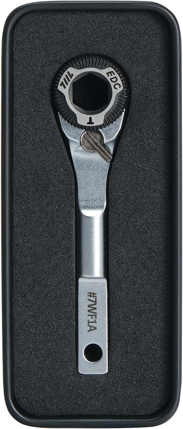 711L EDC Ratchet Wrench for Leatherman Multitools MK2 – Compact Flat End Screwdr