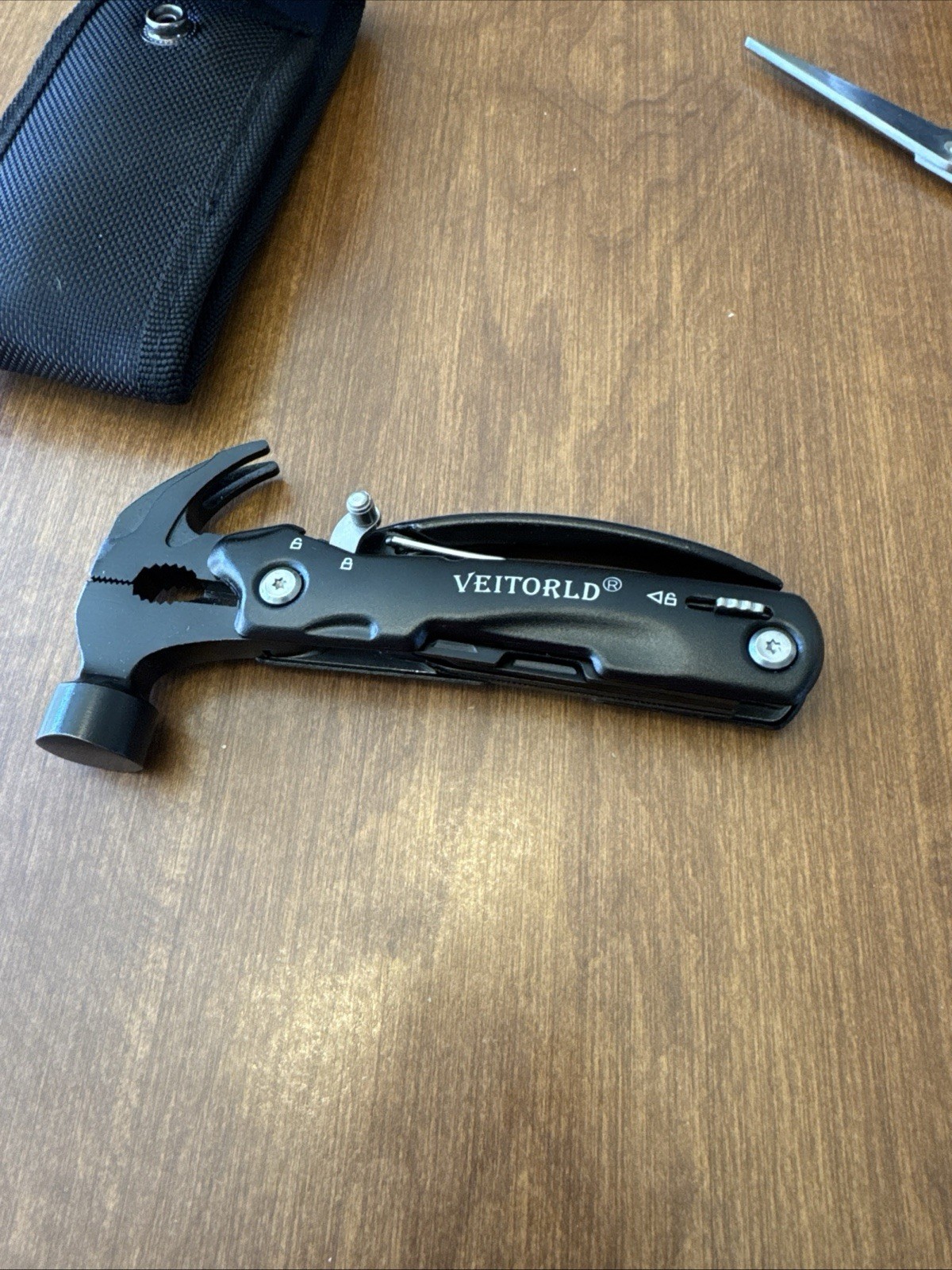 Veitorld Multitool With Hammer And Sheath Gifts For Him