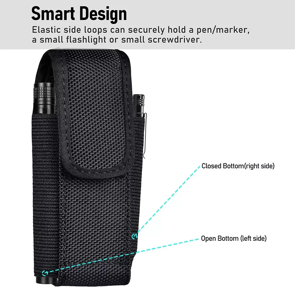 Leatherman Wave Plus Multitool Nylon Sheath – Belt Clip Pouch
