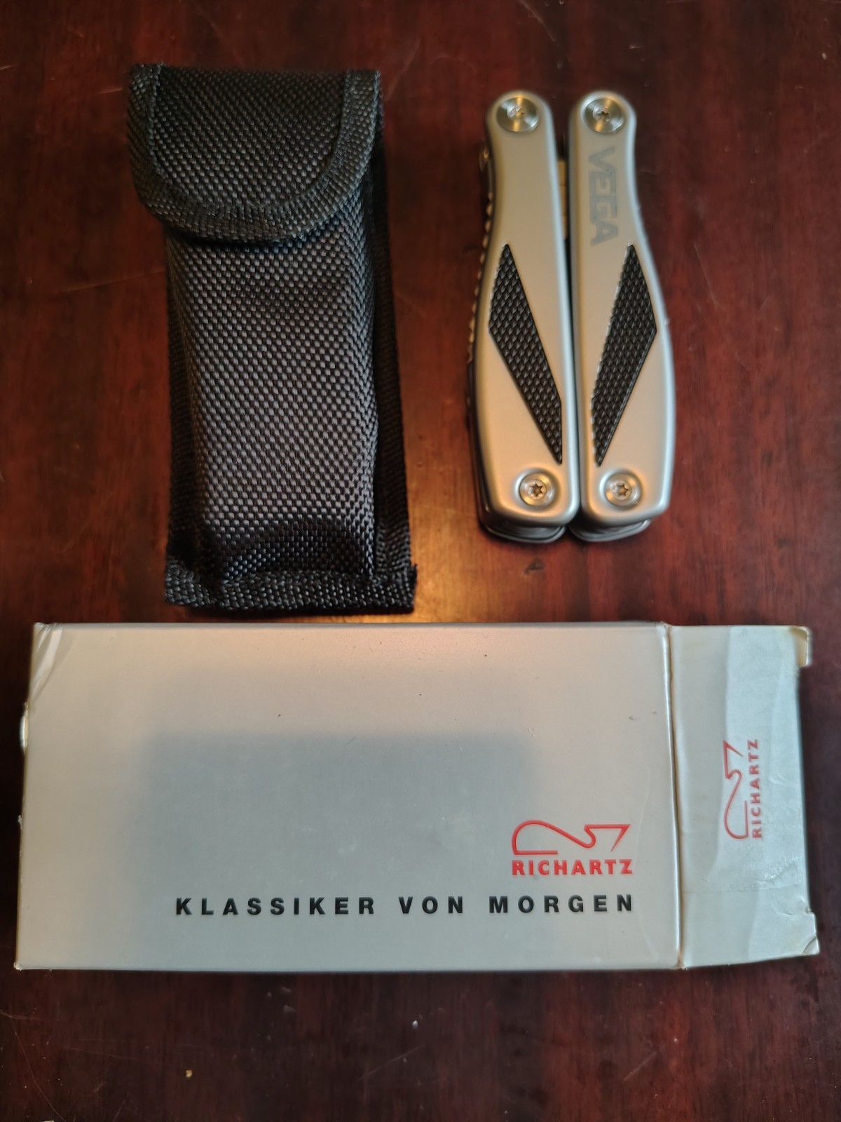 VEGA Branded Richartz Klassiker Von Morgen Multi-Tool with Box and Case New