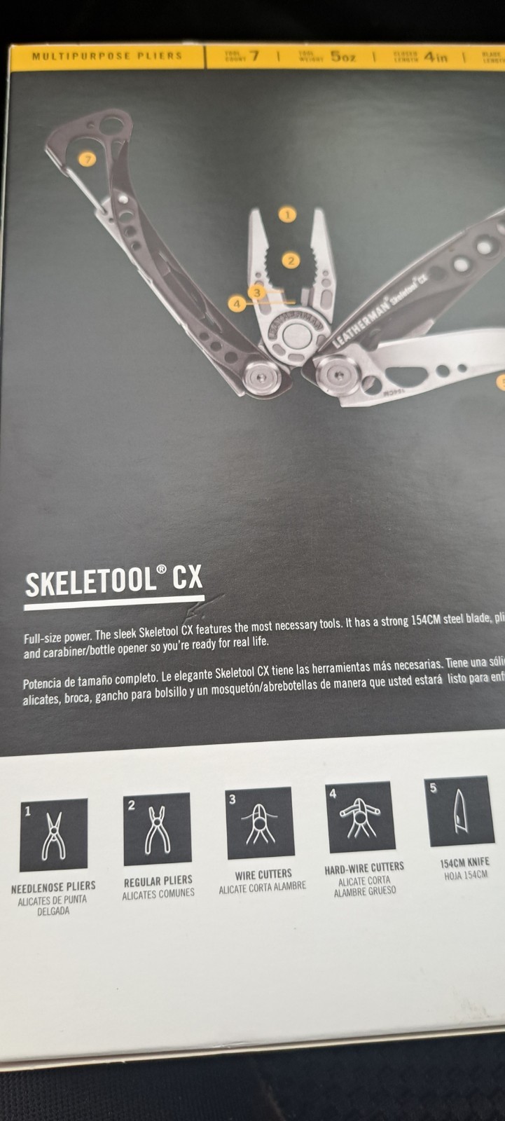 Authentic Leatherman Skeletool CX Multi-Tool _Color: Verdant !!! 25 year factory