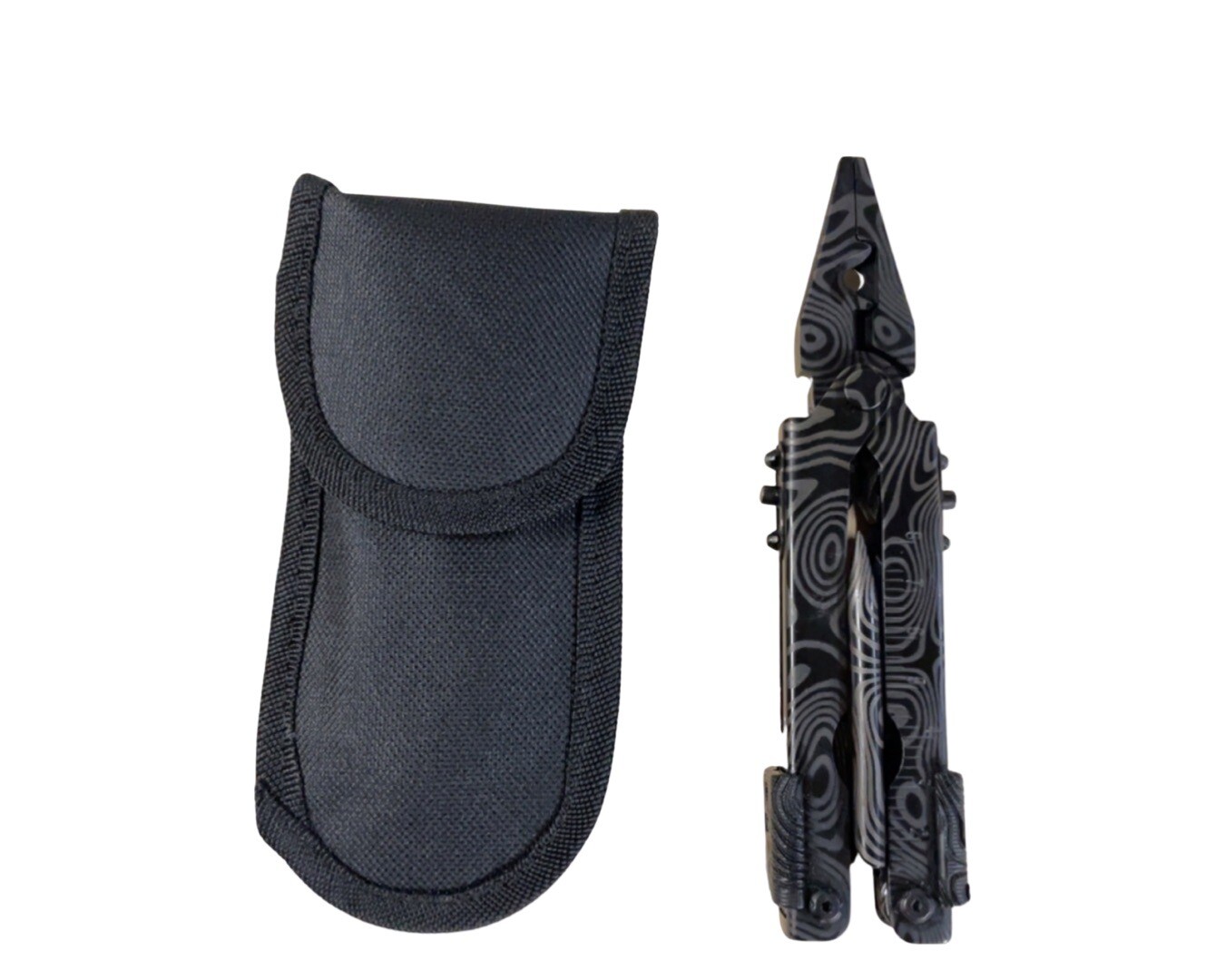 Stainless Steel Multipurpose Folding Survival Compact Tool Pliers Knife