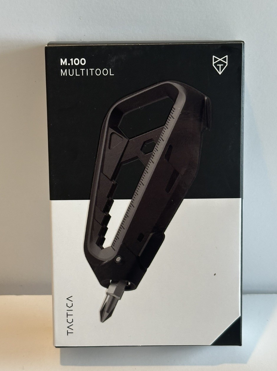 Tactica M.100 Multi-Tool New NIB EDC Screwdriver Magnetic Stored Bits