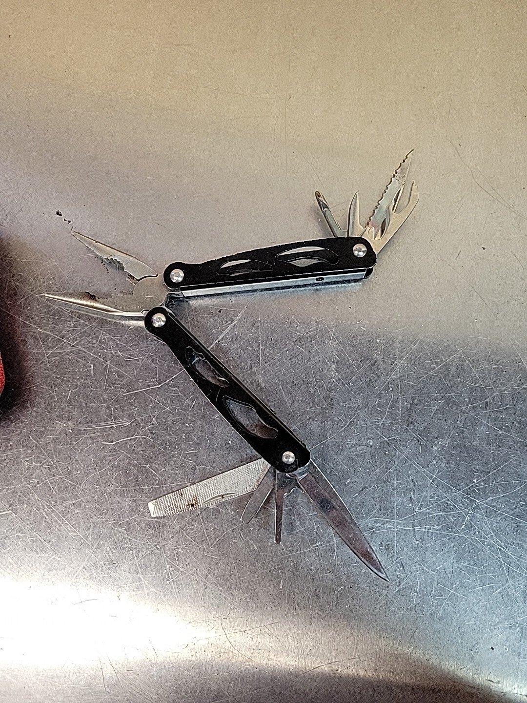 Sheffield Double Tool Case Multitool Included Used Good Condition