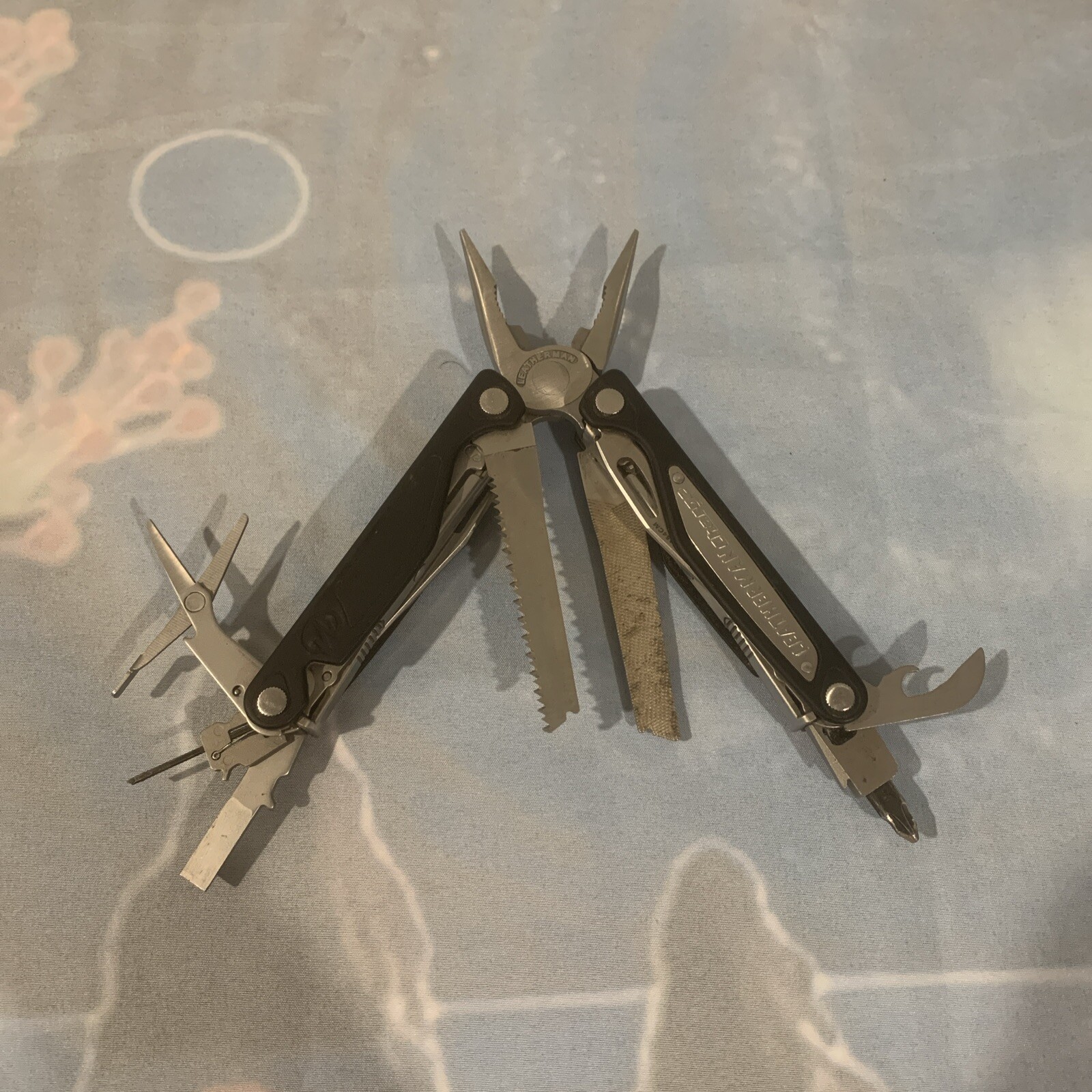 Leatherman Charge AL Multi-Tool Knife Plier Color Black W Black Nylon Shealth